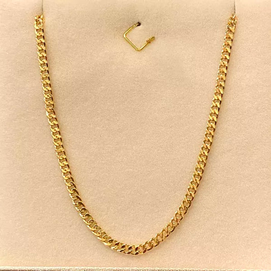 Corrente Groumet Ouro 18K 60cm