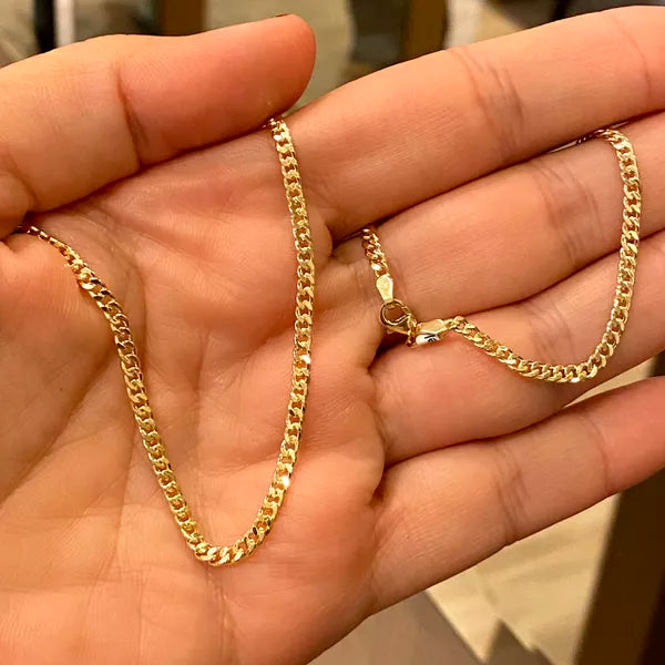 Corrente Groumet Ouro 18K 60cm